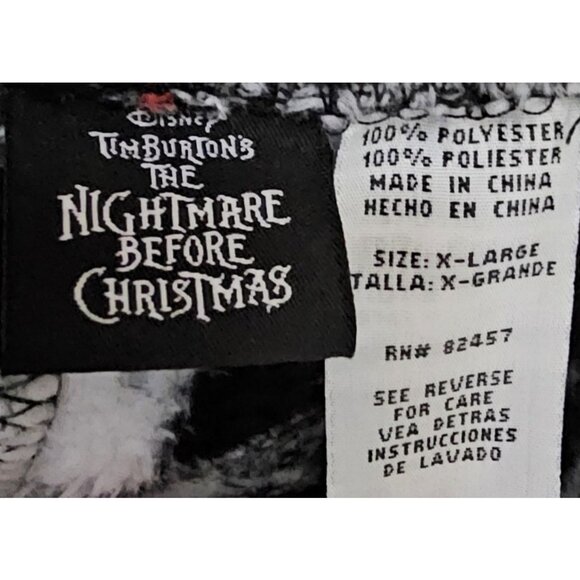 Tim Burton's The Night Before Christmas Pajama Pants Size Extra Large (RN # 8245 - Picture 5 of 9